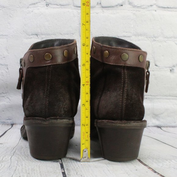 FLY LONDON Leather Side-Zip Ankle Boots Size 37 - Picture 7 of 9